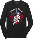 I Stand For The Flag T-Shirt Front Print (O)