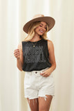 Rock and Roll Mineral Graphic Tank Top