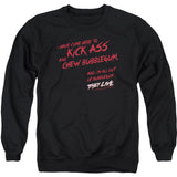 Chew Bubblegum Adult Sweatshirt