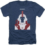 Divinity Helmet Adult Heather 40% Poly T-shirt