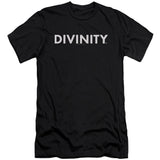 Divinity Logo Premium Canvas Brand Slim Fit T-shirt