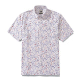 Valentine's Day Men's Hawaiian Shirt Cat Game Print Button-down Short Sleeve Aloha Shirt Tencelâ„¢ Cat Game (tencelâ„¢)