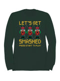 Retro Nutcracker Game Design Men's Sweatshirt