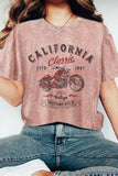 California Classic Motorcycle Graphic Tshirts