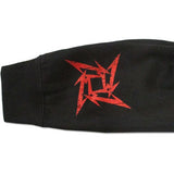 Classic Red Logo Zippered Hooded Sweatshirt