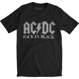 Black Slim Fit T-shirt Style001