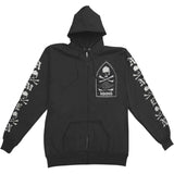 Amen Zip Hood Zippered Hooded Sweatshirt