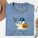 Los Angeles Dodgers Halloween Ghost Shirt Unisex T-shirt, Sweatshirt, Hoodie, Long Sleeve Tee