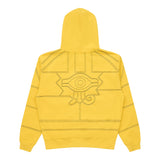 YUGIOH PUZZLE ZIP HOODIE (YELLOW)