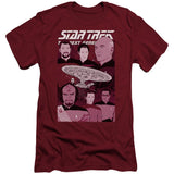 Captain And Crew Adult Slim Fit Slim Fit T-shirt