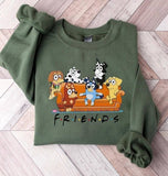 Blueey Friends Sweatshirt - Ideal Birthday Party Hoodie
