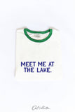 Meet Me At the Lake Ringer Graphic Top