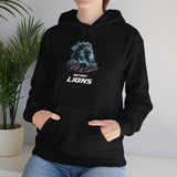 Detroit Lions Football Unisex Heavy Blend Hooded Sweatshirt