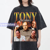 Tony Soprano Vintage Washed Tee - Homage Graphic Unisex