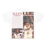 Allen Iverson Newspaper Flyer Boxy Vintage Shirt