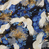 100% Cotton Hawaiian Shirt For Men Crane Camp Collar Shirt Celestial Harmony