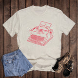Valentine Book You're Just My Type Graphic Tee