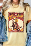 Wild West Rodeo Cowboy Graphic Tshirts