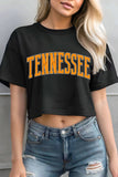 Tennessee Puff Graphic Short Crop Top