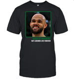 Boston Celtics Dw Teeth Heroes Get Remembered But Legends Live Forever Shirt