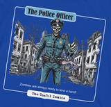 Useful Zombie "Police Officer" T-Shirt (Navy Blue)
