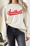 Sweetheart Puff Graphic Terry Sweatshirts