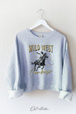 Wild West Cowboys Foil Mid Graphic Sweatshirt