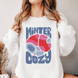 Winter Cozy Crewneck Sweatshirt | Christmas | Sizes S-2XL