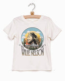 Children's Willie Nelson in the Sky Oatmeal Graphic Tee