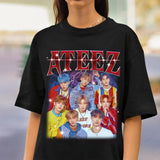 Ateez Kpop Vibes - Retro Tour 2023 Collection