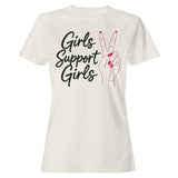 Girls Support Girls Girl Power Women's T-Shirt