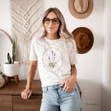 Colossians 3:17 Lavender Floral Bible Christian T-Shirt