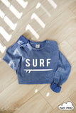 Surf Puff Mineral Washed Long Sleeve Graphic Top