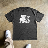 SWAG HEAVYWEIGHT BLACK TSHIRT