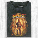 WASHED COTTON INDIANA JONES T-SHIRT Style003