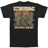 Crazy World Tour 2017 City Info Reading PA - Beograd Croatia T-shirt