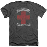 Bad Medicine Adult Heather 40% Poly T-shirt