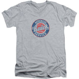 Authorized Service Adult V-Neck Slim Fit T-shirt