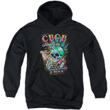 City Mowhawk Youth 50% Poly Hooded Sweatshirt
