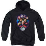 Crew 30 Youth 50% Poly Hooded Sweatshirt