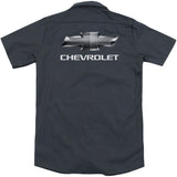 Charcoal Chevy Bowtie (Back Print) Workshirt