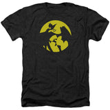 Batman Spotlight Adult Heather 40% Poly T-shirt