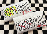 Baseball Mama Embroidered Crew | Baseball Sweatshirt