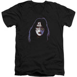 Ace Frehley Cover Adult V-Neck Slim Fit T-shirt