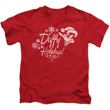 Daffy Holidays Juvenile Childrens T-shirt