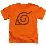 Distressed Leaves Symbol Juvenile Childrens T-shirt Style001