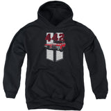 442 Youth 50% Poly Hooded Sweatshirt