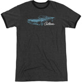 68 Cutlass Adult Ringer T-shirt