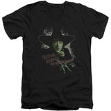 And Your Little Dog Too Adult V-Neck Slim Fit T-shirt