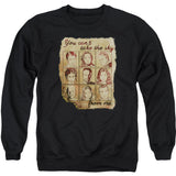 Burned Poster Adult Sweatshirt